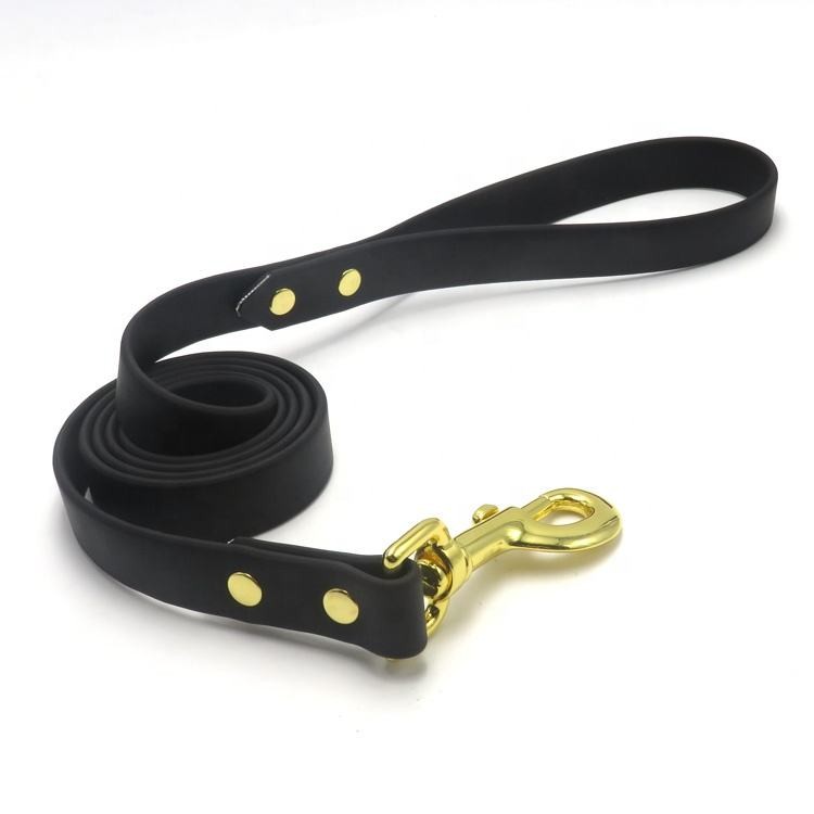 PVC rubber dog leash