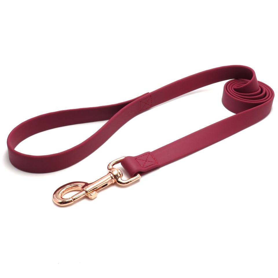 red color dog leash